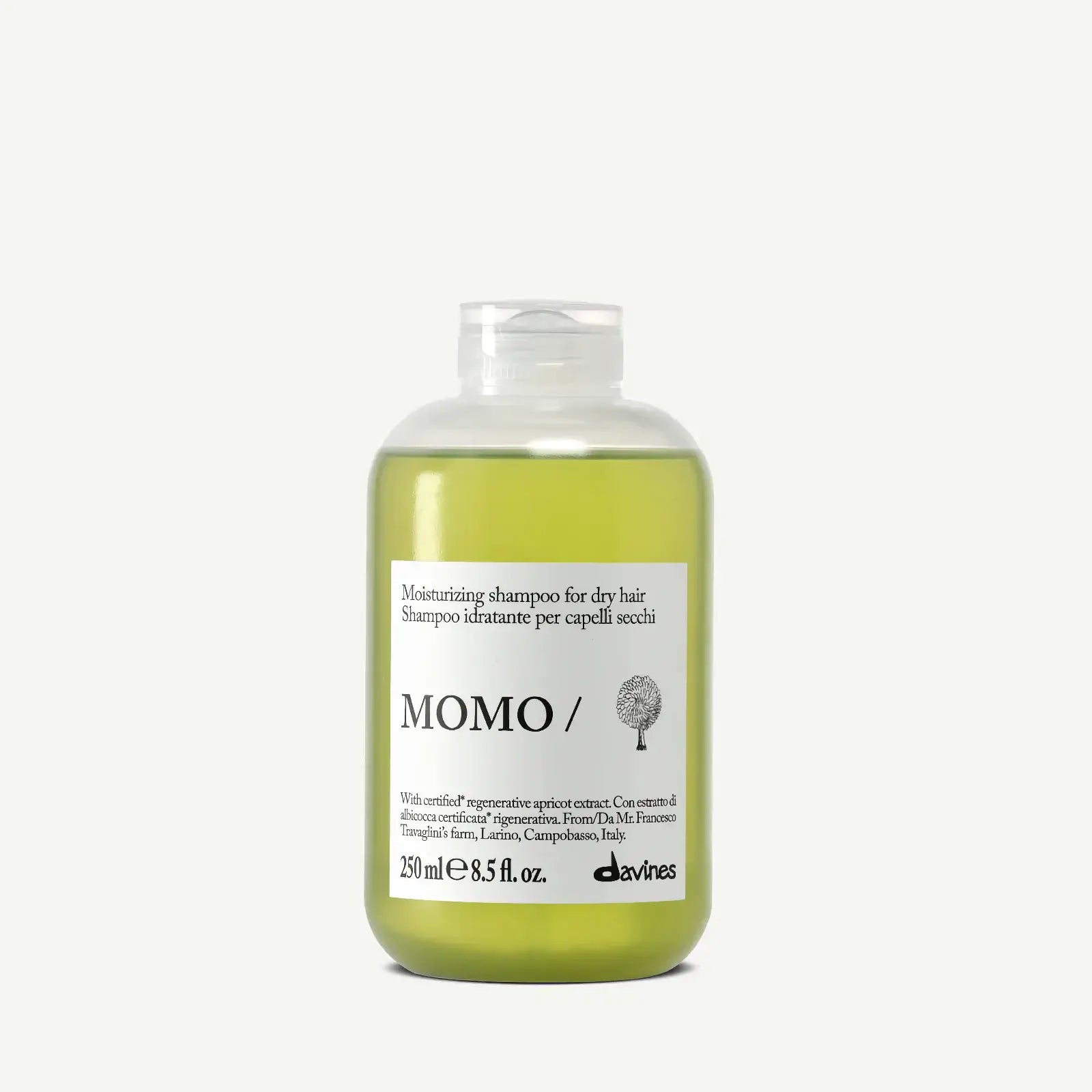 Davines MOMO moisturizing shampoo