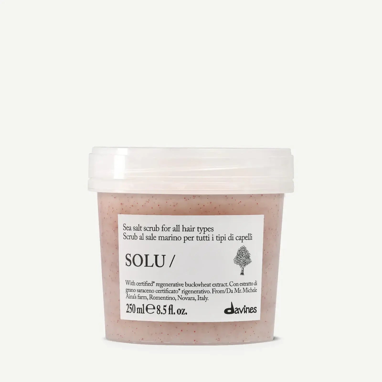 Davines SOLU sea salt scrub