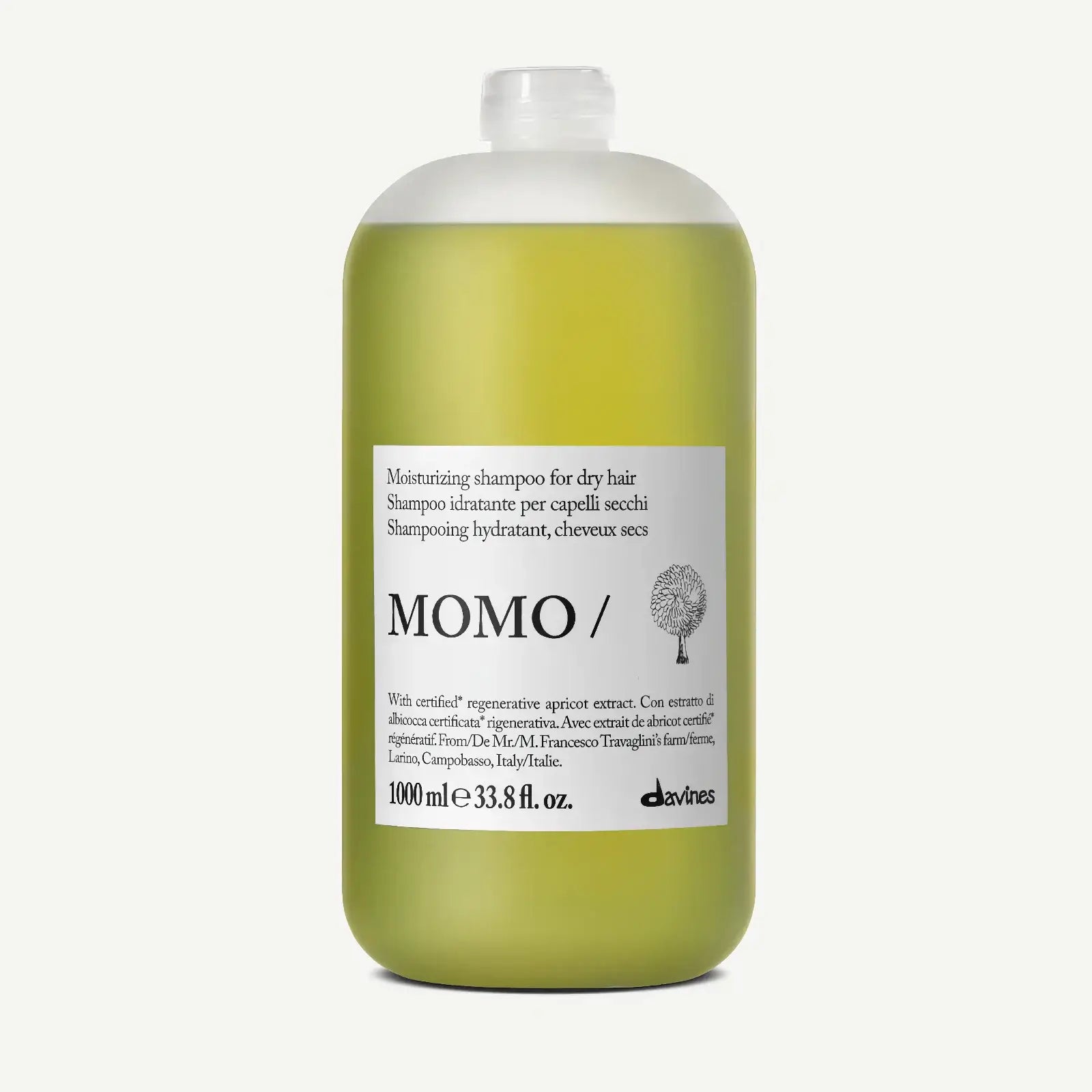 Davines MOMO moisturizing shampoo