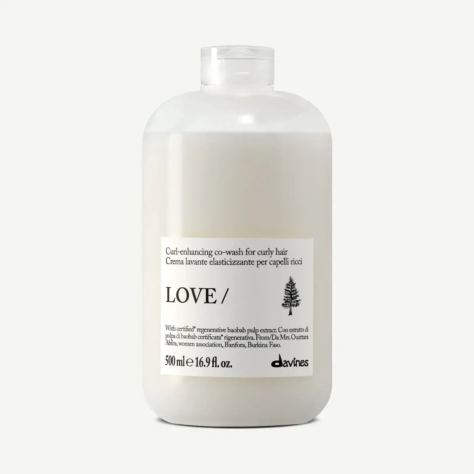 Davines LOVE curl-enhancing co-wash