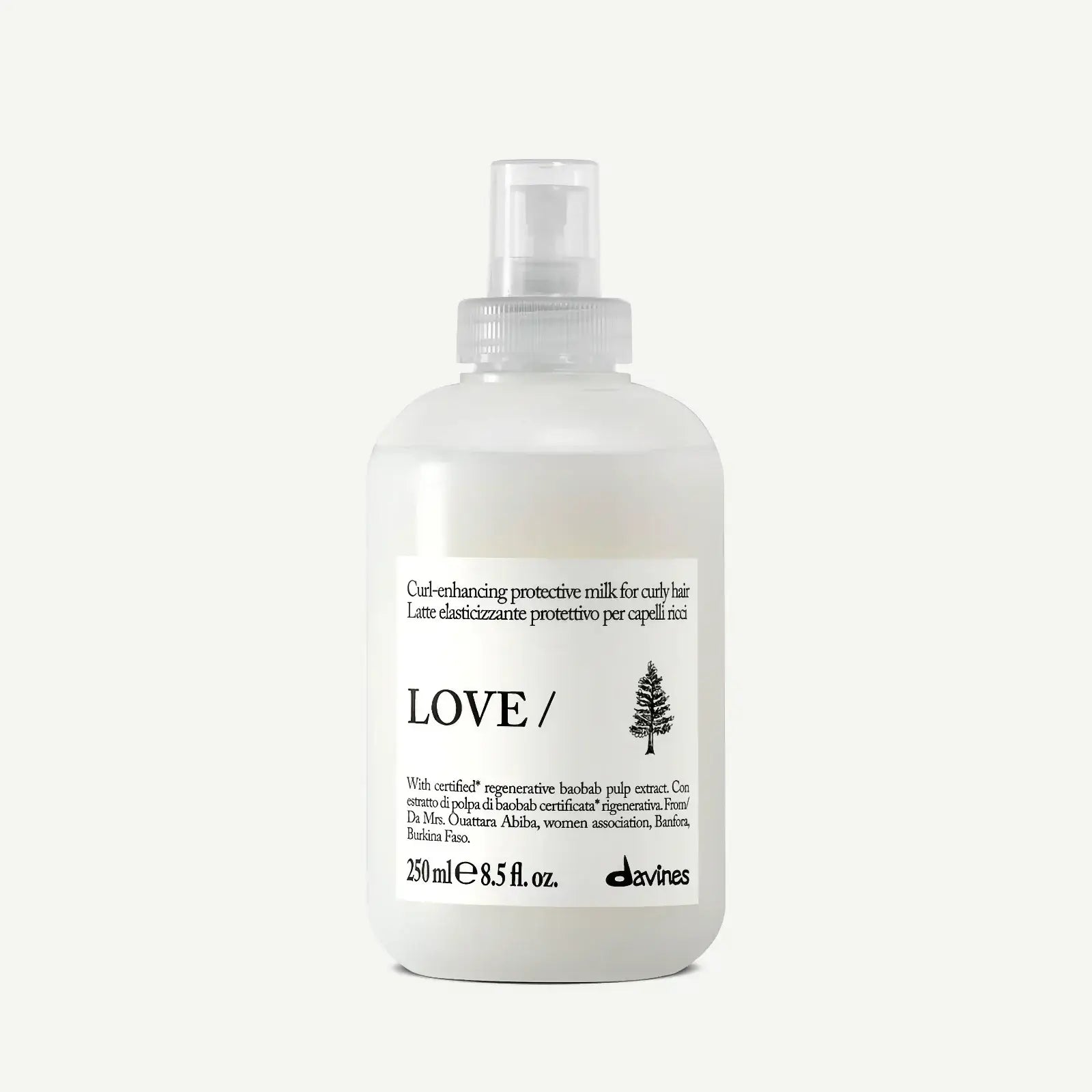 Davines LOVE curl-enhancing protective milk