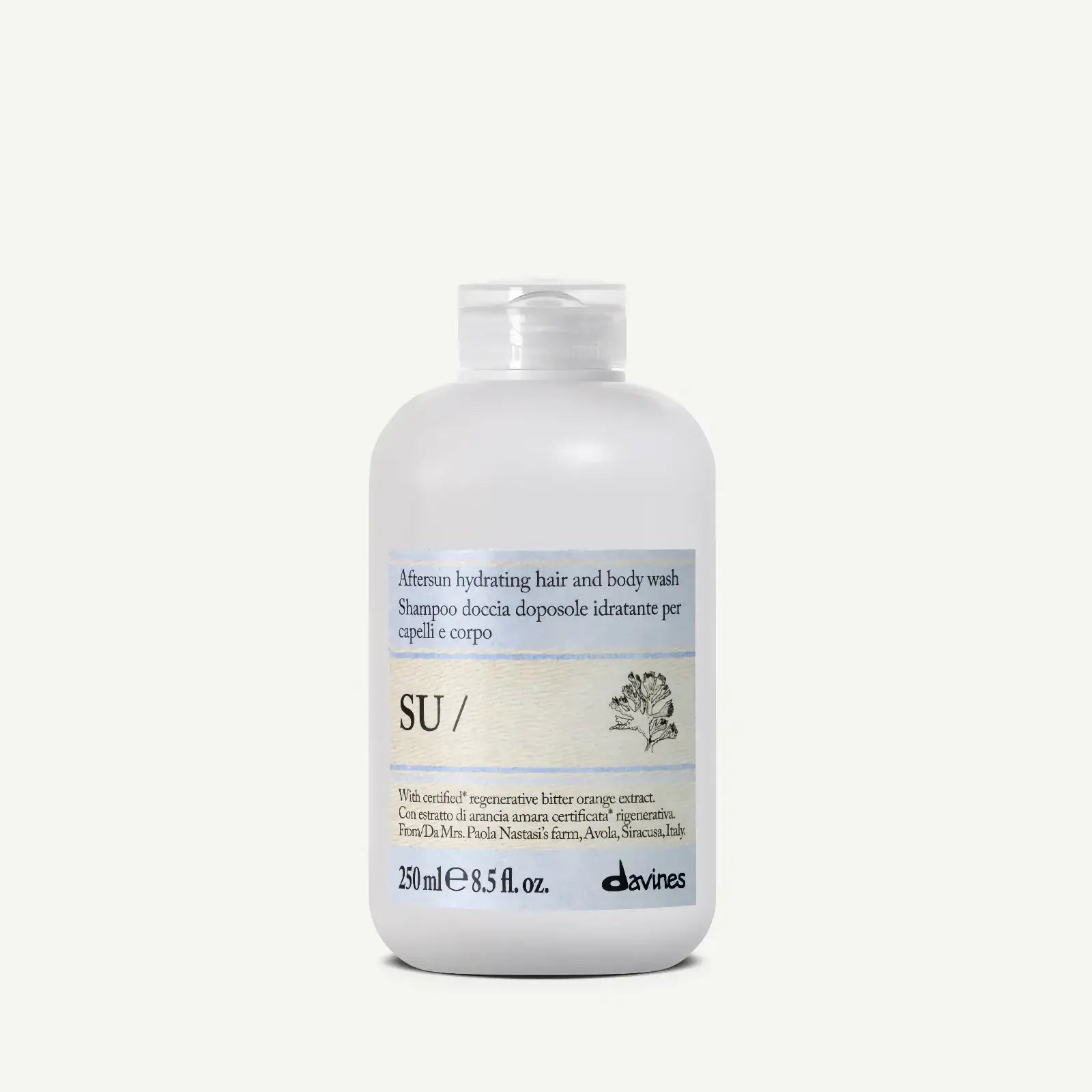 Davines SU aftersun hydrating hair & body wash